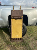 Ultimate Shotgun Rest: Tan and Brown with Barrel Cover