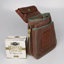 Shell & Hull Pouch in Pecan - 18 oz. Waxed Canvas