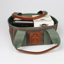 Club Shell Carrier in Elm - 18 oz. Waxed Canvas