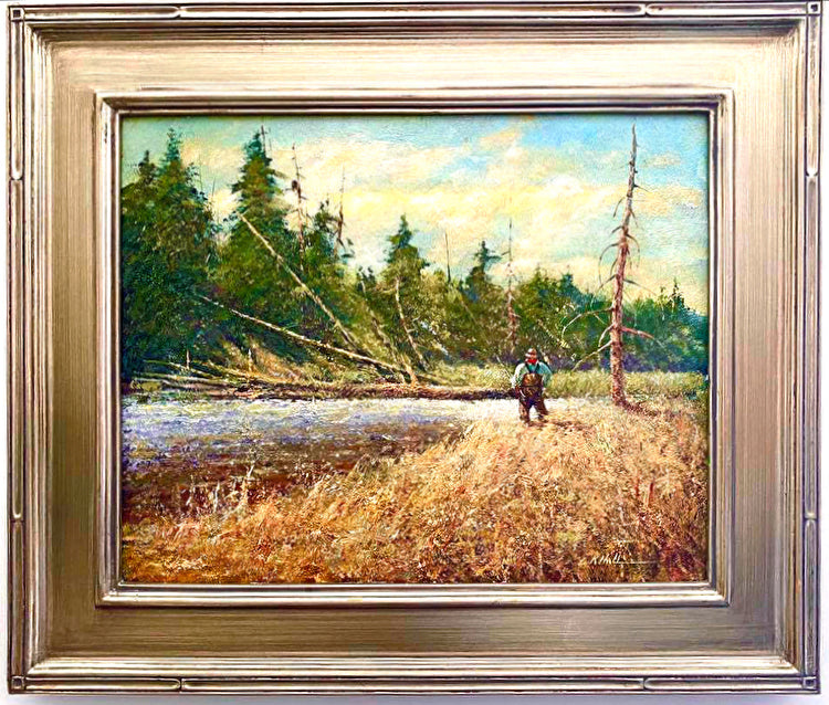 Yellowstone Encounter by Luther Hall