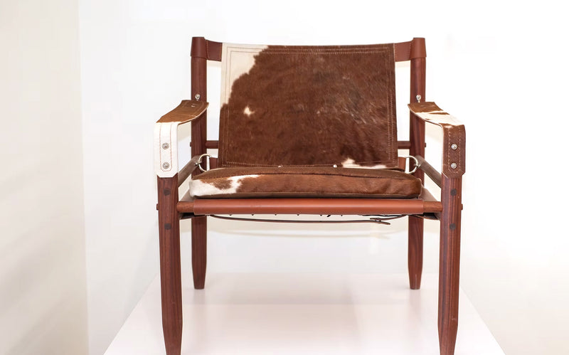 Ayrshire Hide Safari Chair