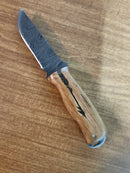 Sperm Whale Damascus Knife