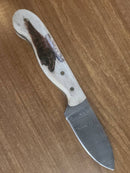Moose Damascus Knife