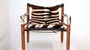 Zebra Hide Safari Safari Chair