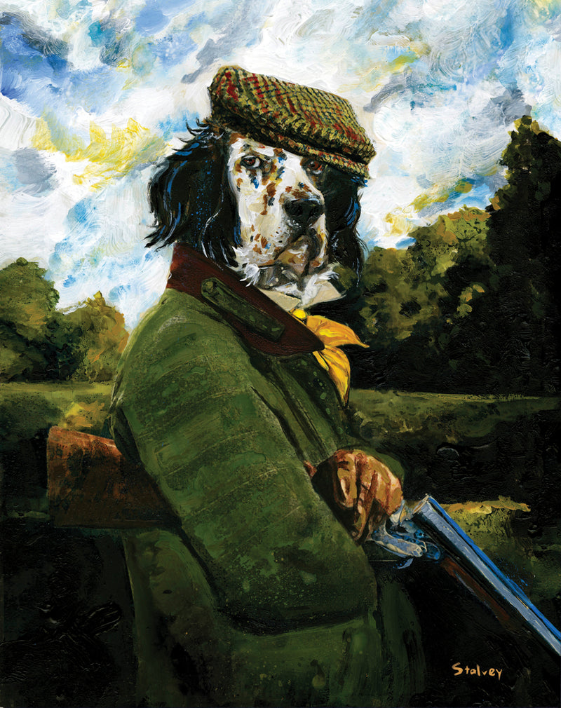Sporting Gentleman Series: English Setter Print