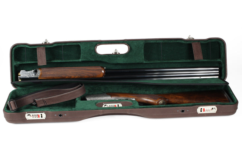 Negrini OU/SXS Luxury Uplander Ultra-Compact Hunting Shotgun Case 16405PL/5589 - Sporting Classics Store