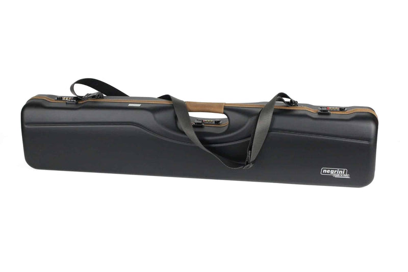 Negrini Deluxe Compact Single Shot Rifle Case – 24″ Barrel + Scope Compartment – 16407LX/RIFLE