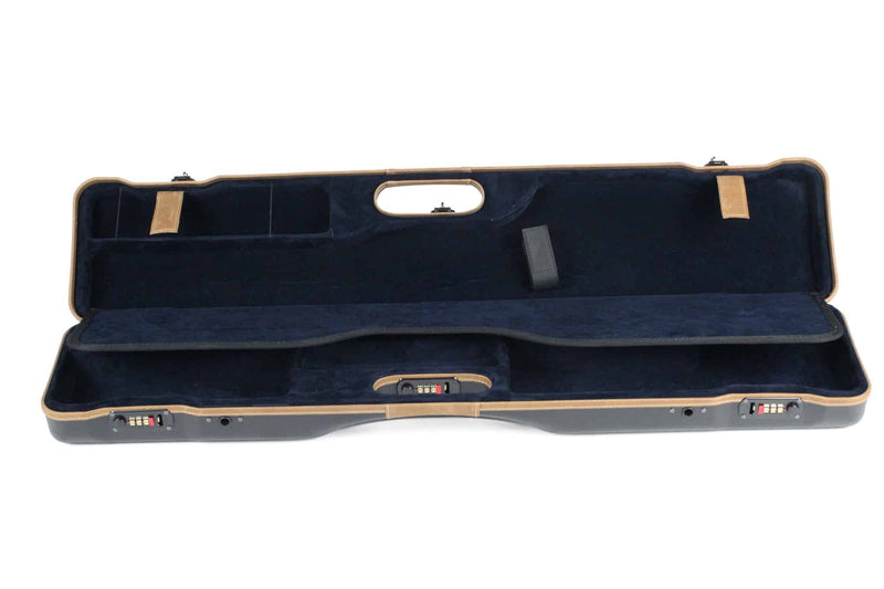 Negrini Deluxe Compact Single Shot Rifle Case – 24″ Barrel + Scope Compartment – 16407LX/RIFLE