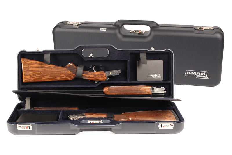 Negrini Two OU/SxS Hunting, Skeet Shotgun Travel Case 1670LR/5436 - Sporting Classics Store