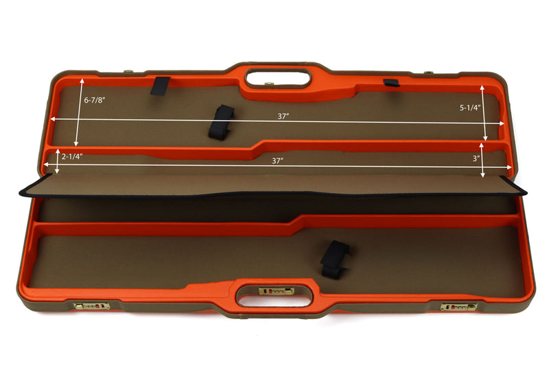 Negrini WINGS Khaki Blaze 2 Semi-Auto Shotgun Travel Case -1677LXP/6274