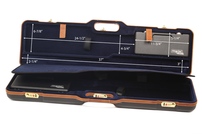 Negrini Deluxe Two Shotgun Travel Case 1677LX-UNI/5078 - Sporting Classics Store