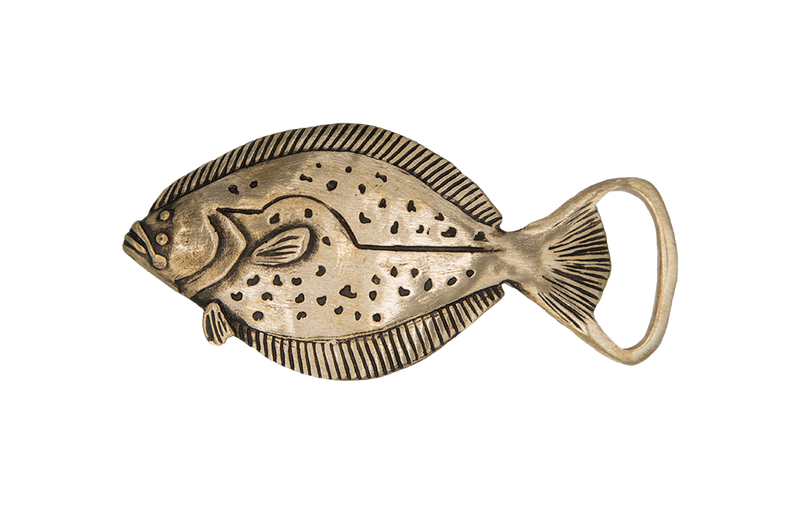 The Flounder Belt Buckle - Sporting Classics Store