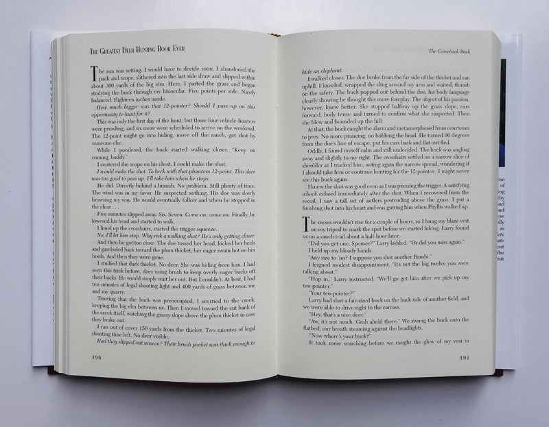 The Greatest Deer Hunting Book - Deluxe Edition