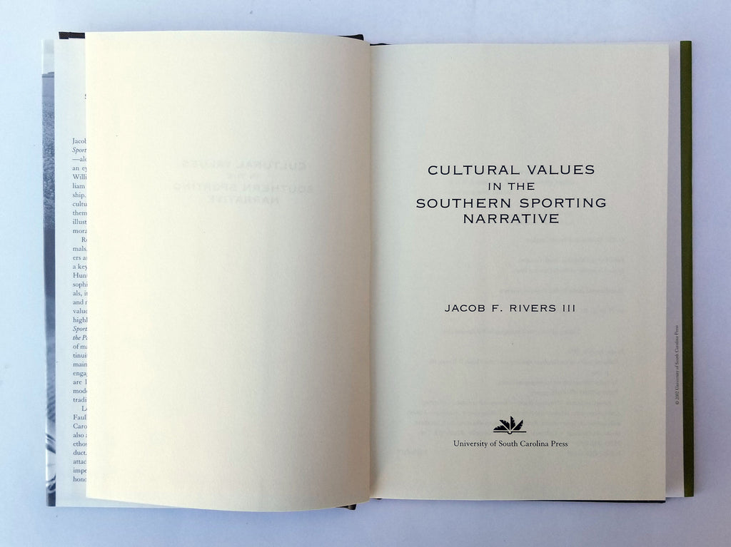 Cultural Values in the Southern Sporting Narrative – Sporting Classics ...