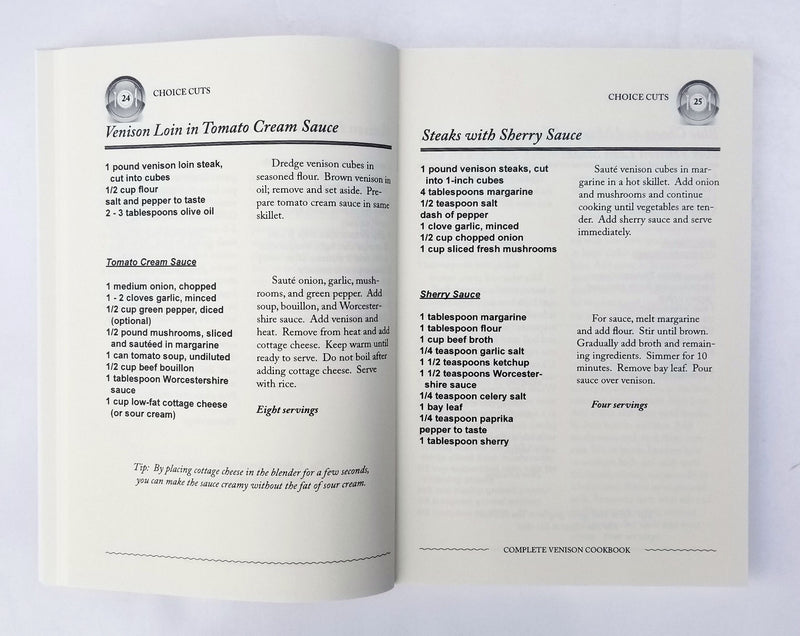 The Complete Venison Cookbook - From Field to Table