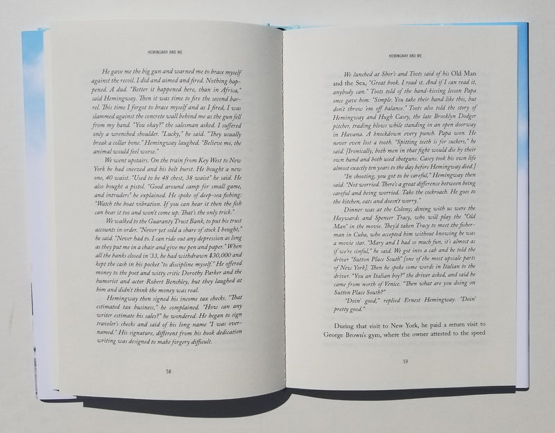Hemingway and Me: Letters, Anecdotes, and Memories of a Life-Changing Friendship