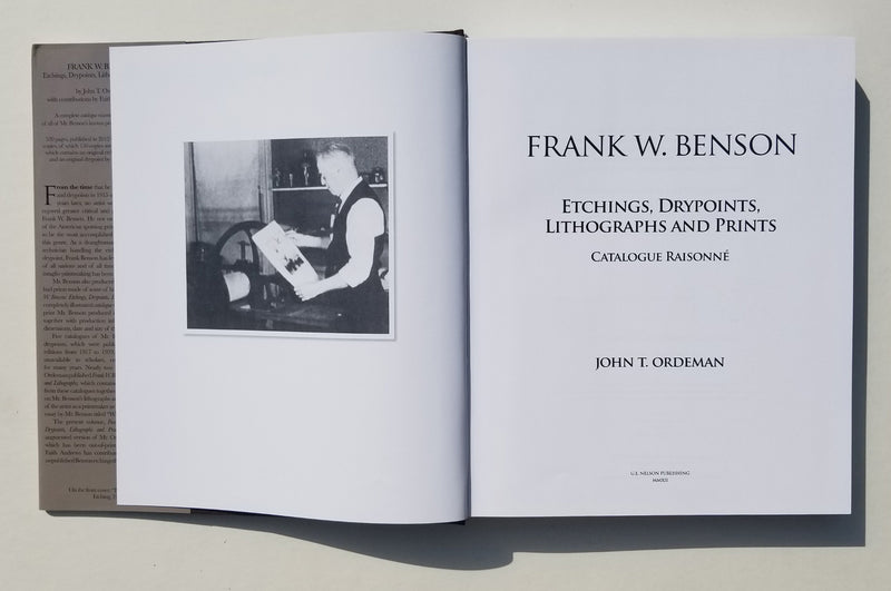 Frank W. Benson: Etchings, Drypoints, Lithographs and Prints