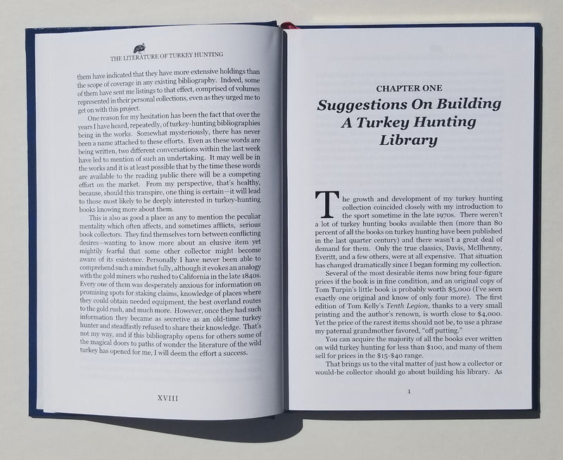 The Literature of Turkey Hunting: An Annotated Bibliography