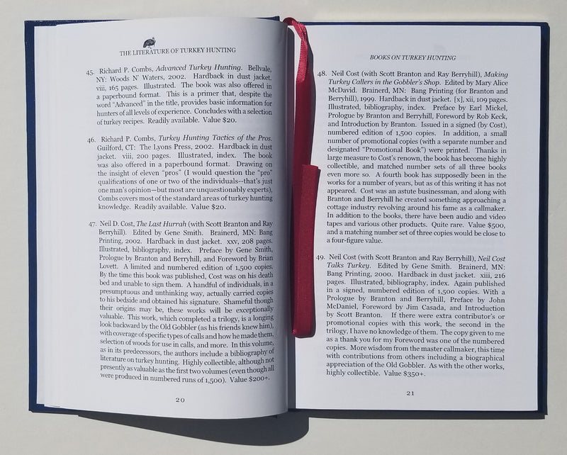 The Literature of Turkey Hunting: An Annotated Bibliography