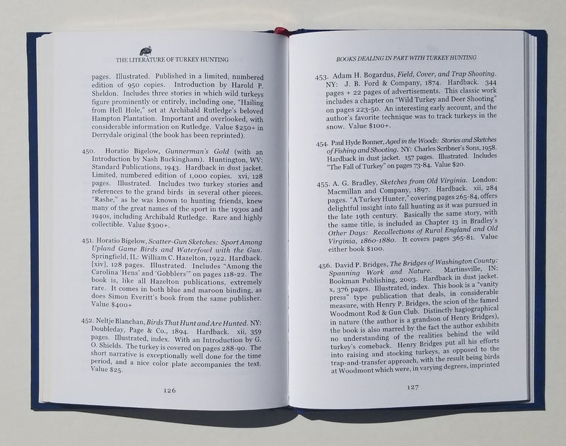 The Literature of Turkey Hunting: An Annotated Bibliography