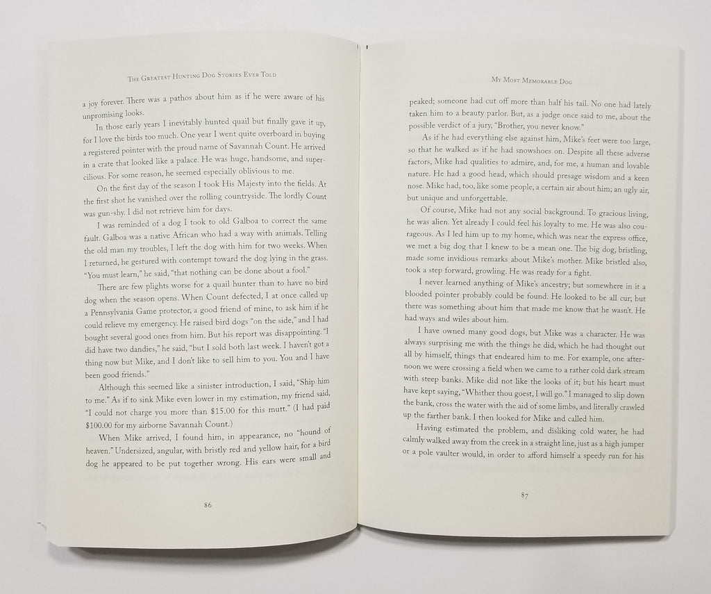 The Greatest Hunting Dog Stories Ever Told Sporting Classics Store