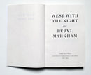 West With the Night