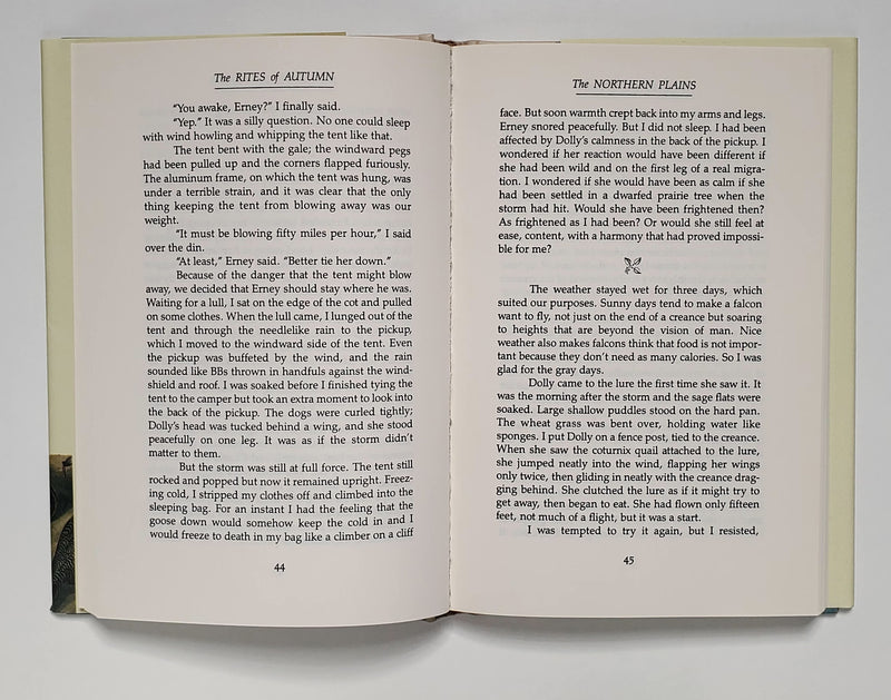 The Rites of Autumn: A Falconer's Journey Across the American West