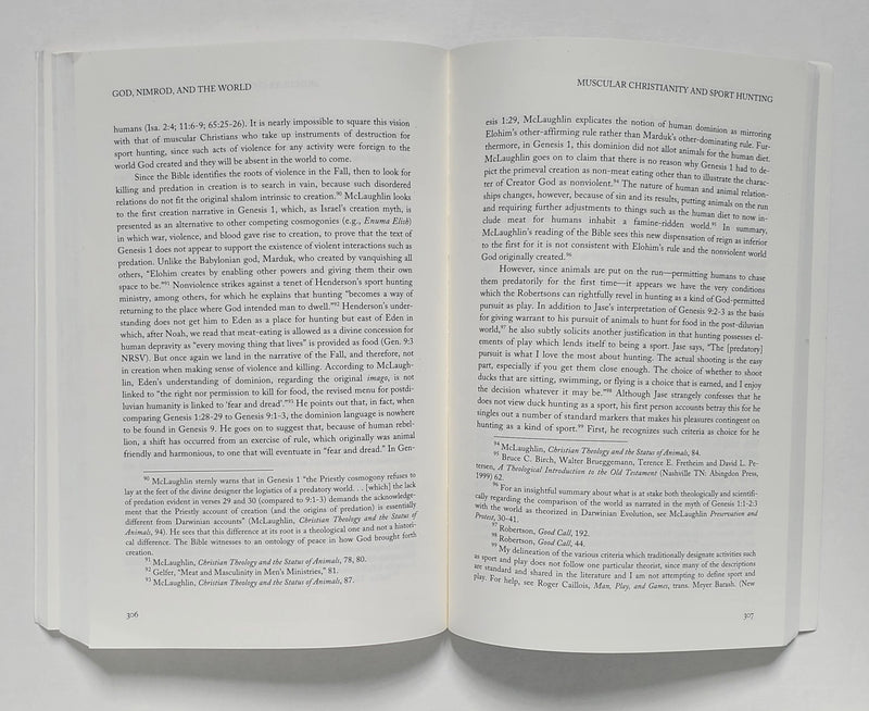 God, Nimrod, and the World: Exploring Christian Perspectives on Sport Hunting