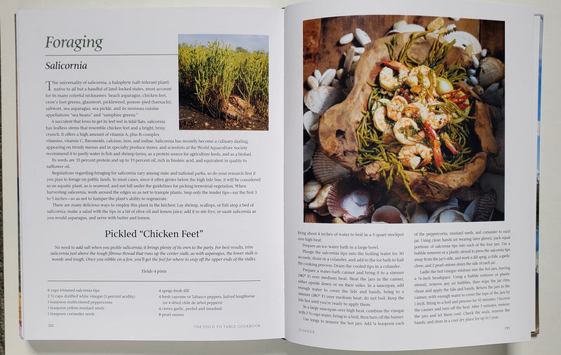 The Field to Table Cookbook: Gardening, Foraging, Fishing, & Hunting
