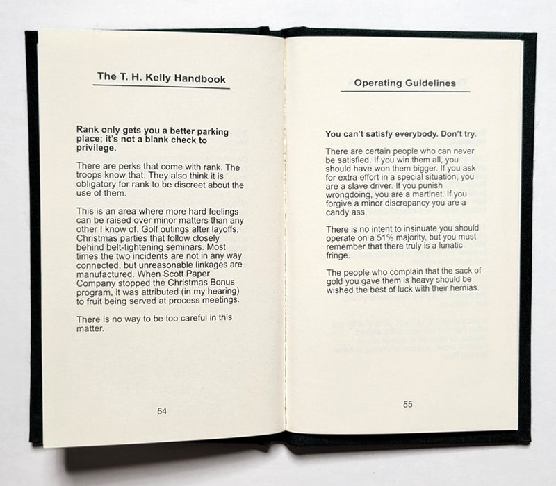 The T.H. Kelly Handbook