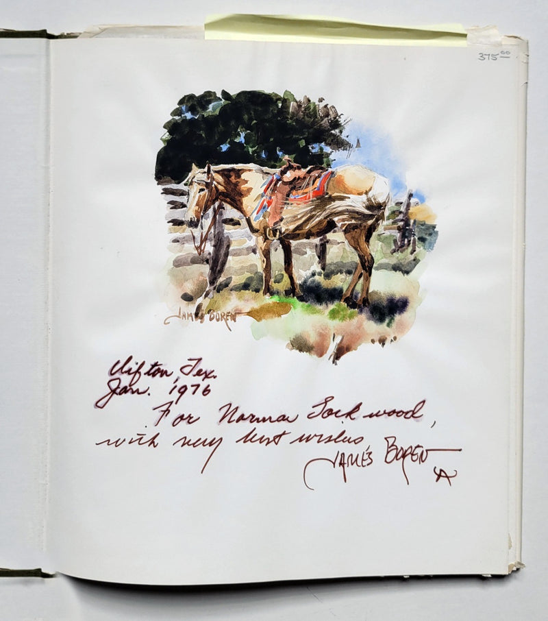 James Boren: A Study in Discipline, Signed