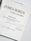 James Boren: A Study in Discipline, Signed