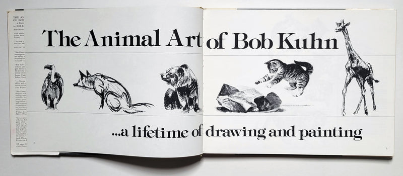 The Animal Art of Bob Kuhn: Signed, First Edition