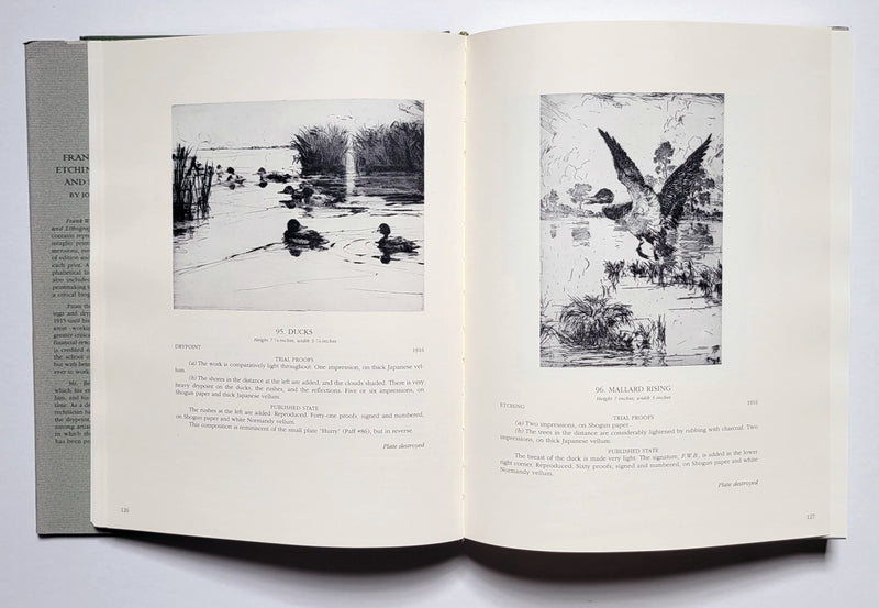 Frank W. Benson's Etchings, Drypoints and Lithographs