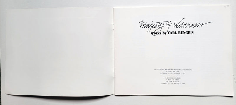 Majesty and Wilderness: Works By Carl Rungius