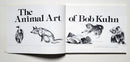 The Animal Art of Bob Kuhn: Softcover, First Edition, Signed