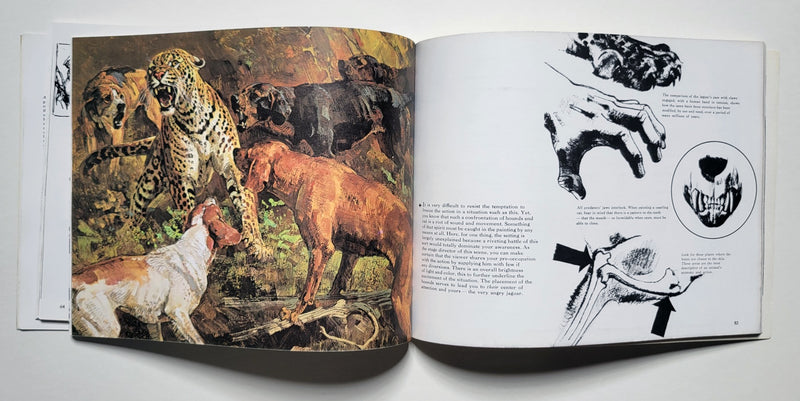 The Animal Art of Bob Kuhn: Softcover, First Edition, Signed