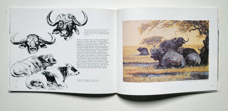 The Animal Art of Bob Kuhn: Softcover, First Edition, unsigned