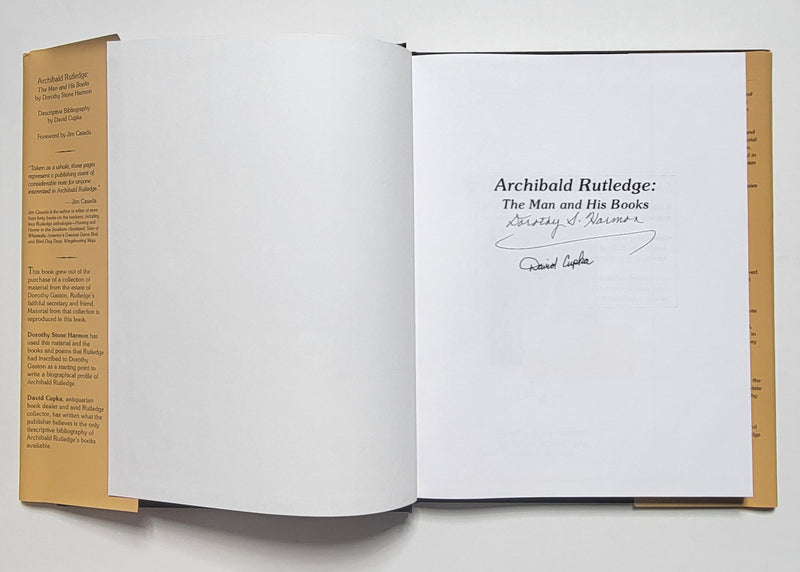 Archibald Rutledge: The Man and His Books