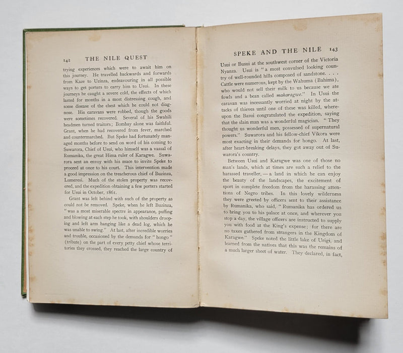 The Nile Quest: A Record of the Exploration of the Nile and Its Basin