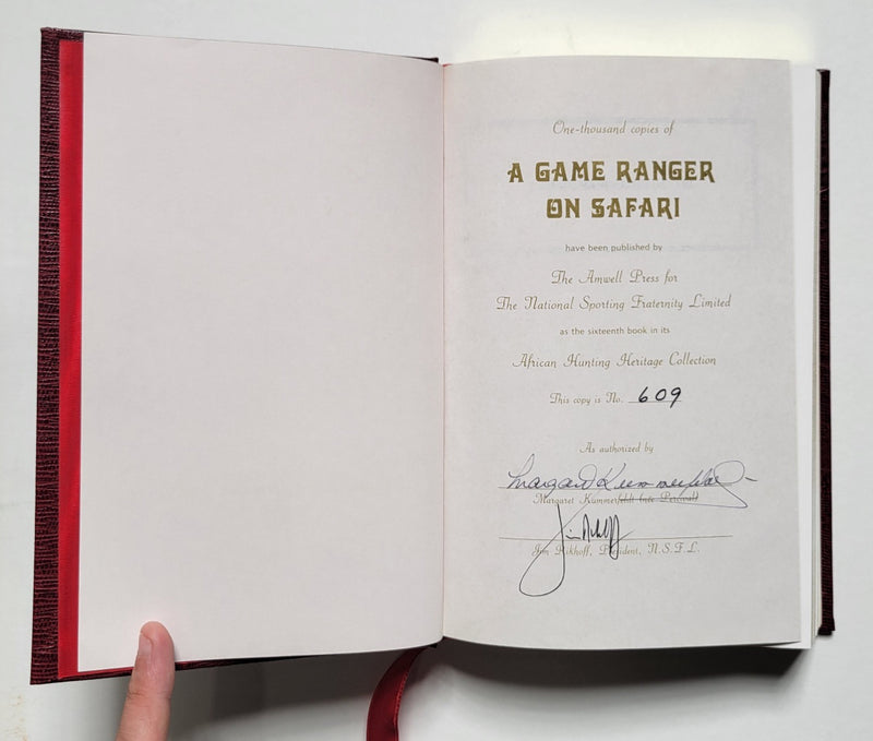 A Game Ranger on Safari and A Game Ranger’s Notebook