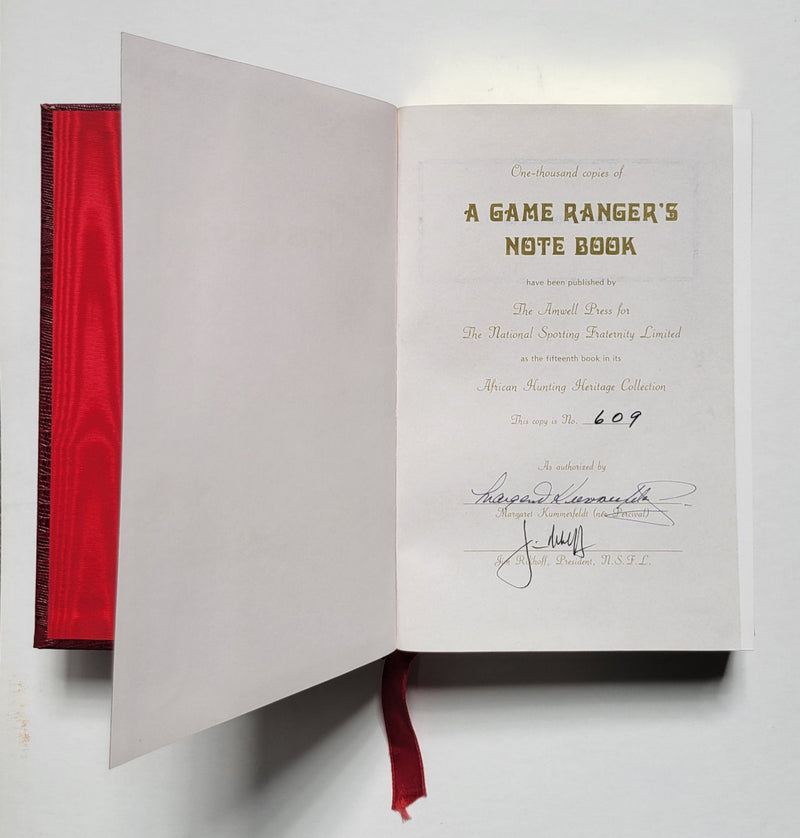 A Game Ranger on Safari and A Game Ranger’s Notebook