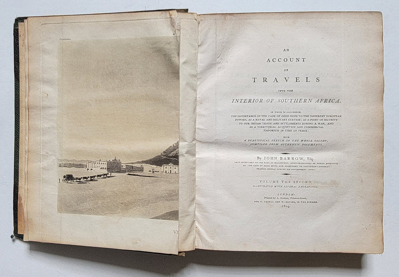 An Account of Travels into the Interior of Southern Africa in the years 1797 and 1798