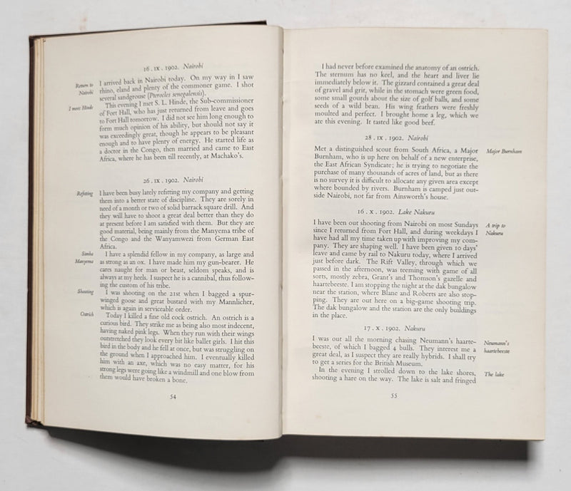 Kenya Diary 1902-1906