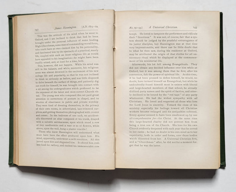 James Hannington: A History of His Life and Work 1847-1885