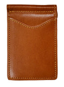 Saddle Tan Money Clip/Wallet (USA Medallion)