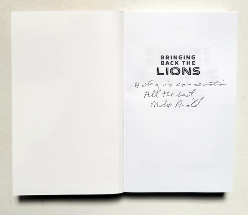 Bringing Back the Lions