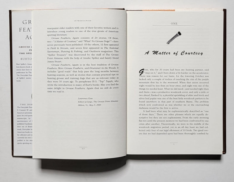 Grouse Feathers, Again: The Upland Almanac Presents the Spiller Treasury