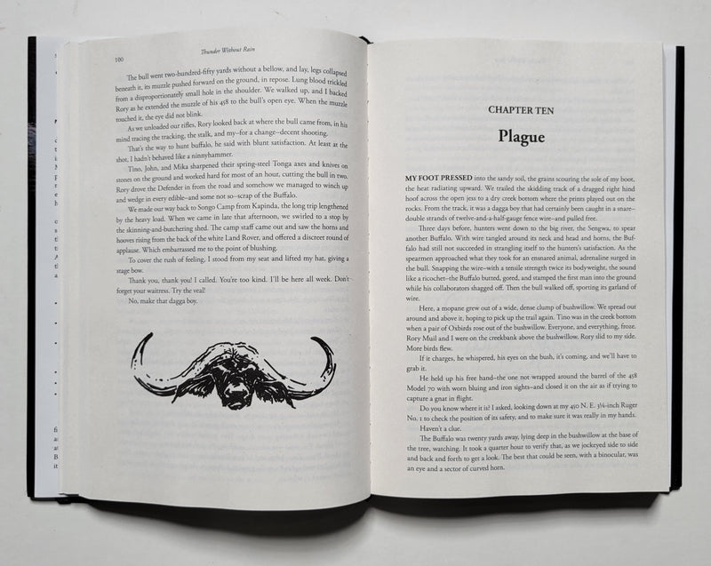 Thunder Without Rain: A Memoir with Dangerous Game, God's Cattle, The African Buffalo