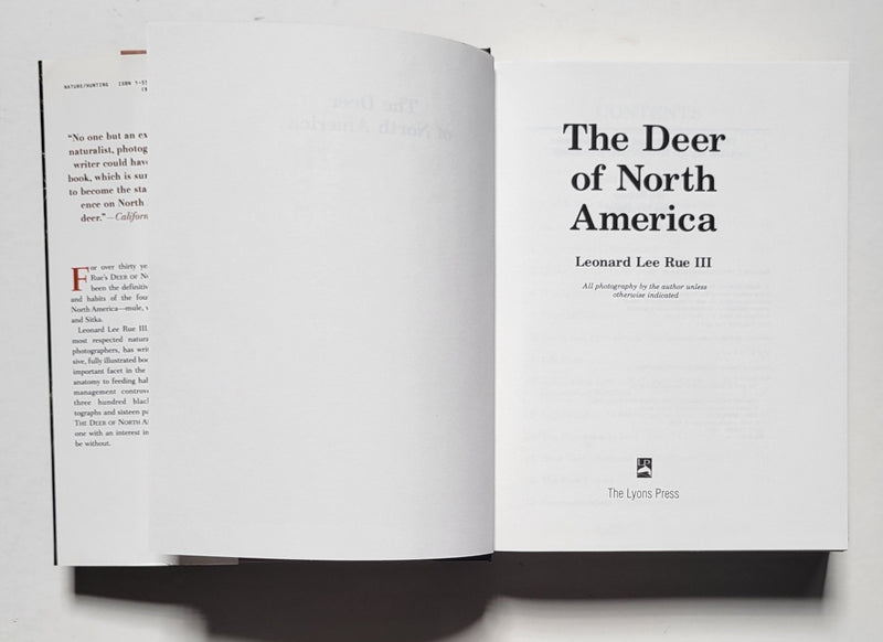The Deer of North America